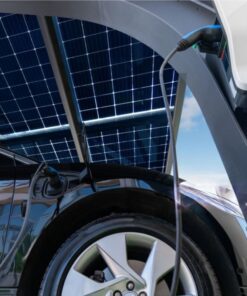 Alternative view of This brand-new solar-powered supercharging station