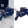 This high-capacity electric tricycle can be retrofitted with automatic unloading equipment. It offers a driving range of 80–100 kilometers and is compatible with both lithium-ion and lead-acid batteries.